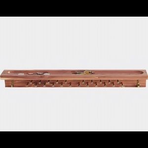 Red Cedar Tie and Belt Accessory Rack